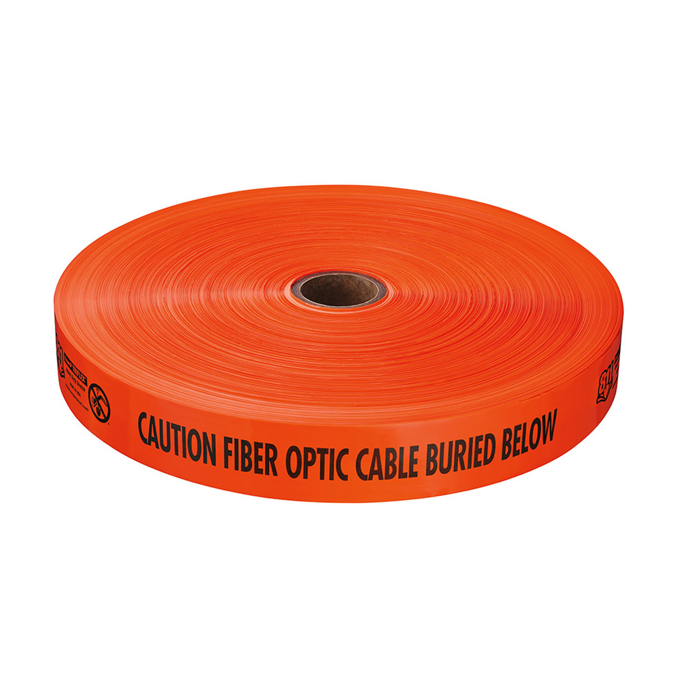 3″ X 6000′ ORANGE FIBER OPTIC TRIFLEX HEAVY DUTY NONDETECTABLE 6 MIL