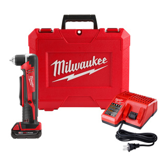 Milwaukee 2615-21CT M18 Cordless Lithium-Ion Right Angle Drill Kit with Compact Battery