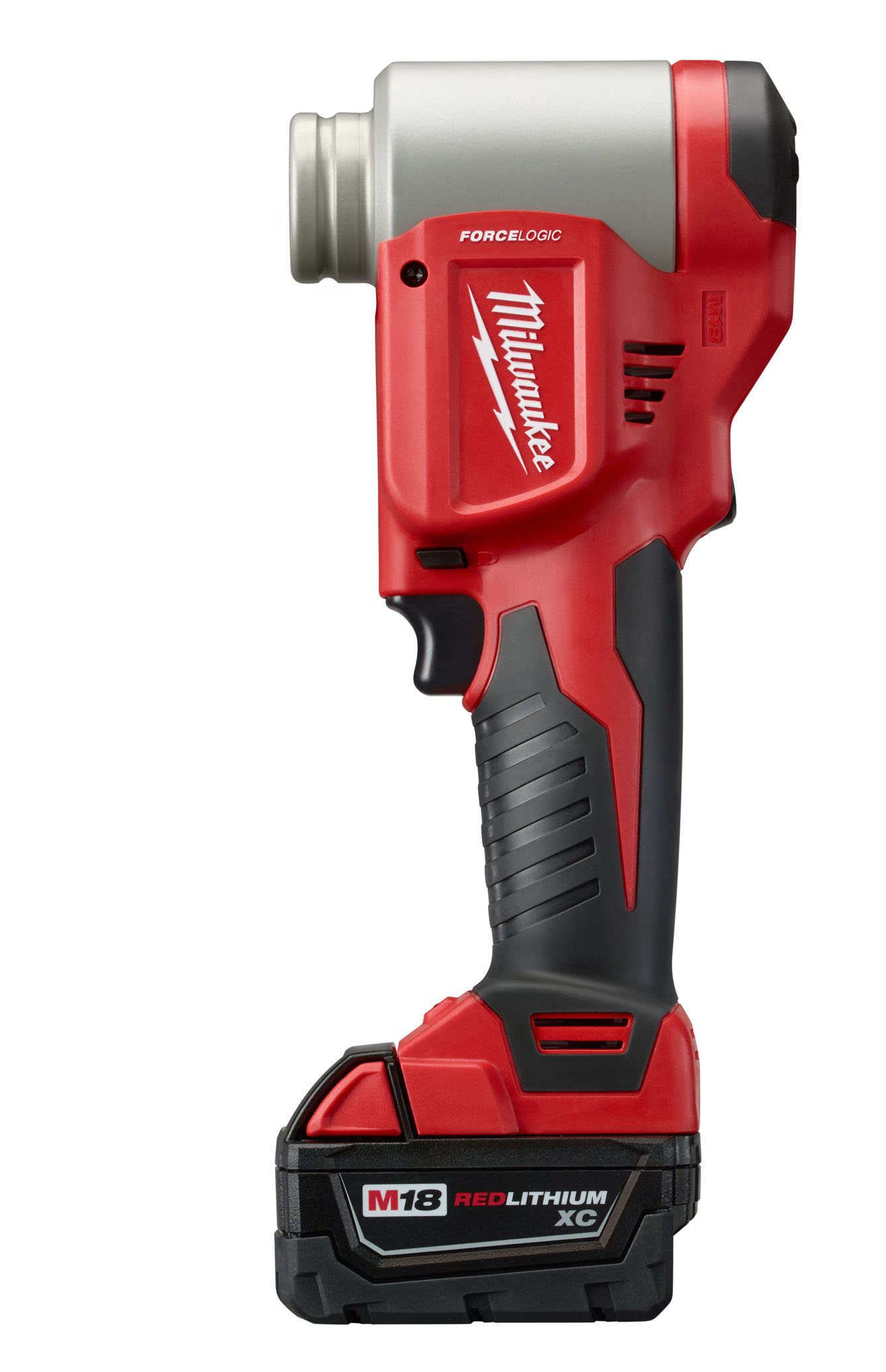 Milwaukee 2676-22 M18 18 Volt Lithium-Ion Cordless Force Logic 10-Ton  Knockout Tool 1/2 in. to in. Kit Adam's Tarp  Tool Ltd