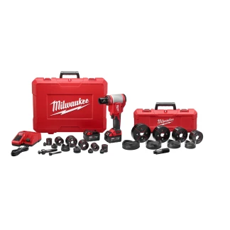 Milwaukee 2676-23 M18 Force Logic 10-Ton Knockout Tool 1/2 in. to 4 in. Kit