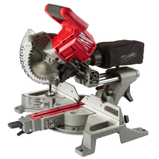 Milwaukee 2733-20 M18 FUEL 18 Volt Lithium-Ion Brushless Cordless 7-1/4 in. Dual Bevel Sliding Compound Miter Saw  - Tool Only