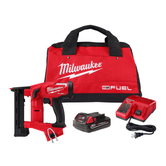 Milwaukee 2749-21CT M18 FUEL 18 Gauge 1/4 in. Narrow Crown Stapler Kit