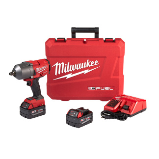 Milwaukee 2767-22 M18 FUEL 18 Volt Lithium-Ion Brushless Cordless 1/2 in. High Torque Impact Wrench with Friction Ring Kit