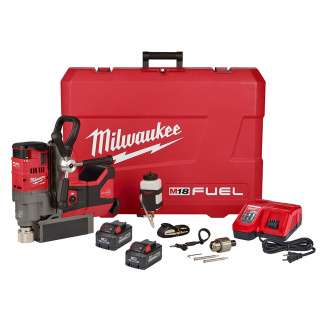 Milwaukee 2787-22HD M18 FUEL 18 Volt Lithium-Ion Brushless Cordless 1-1/2 in. Magnetic Drill Kit