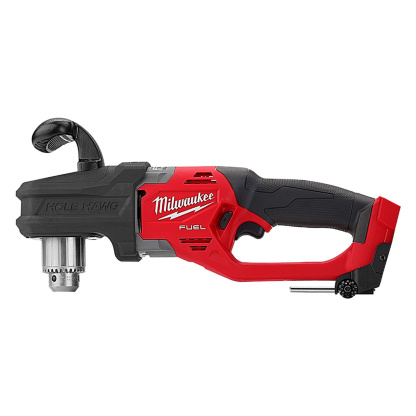 Milwaukee 2807-20 M18 FUEL 18 Volt Lithium-Ion Brushless Cordless Hole Hawg 1/2 in. Right Angle Drill - Tool Only