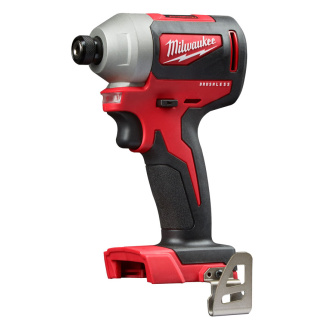 Milwaukee 2850-20 M18 18 Volt Lithium-Ion Cordless Compact Brushless 1/4 in. Hex Impact Driver - Tool Only