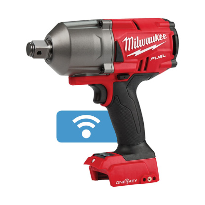 Milwaukee 2864-20 M18 FUEL 18 Volt Lithium-Ion Brushless Cordless w/ONE-KEY High Torque Impact Wrench 3/4 in. Friction Ring - Tool Only