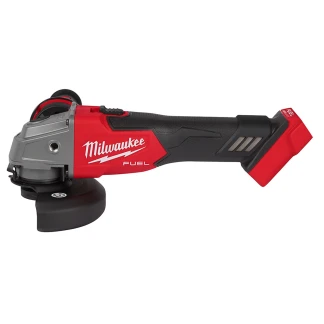 Milwaukee 2881-20 M18 FUEL 18 Volt Lithium-Ion Brushless Cordless 4-1/2 in. / 5 in. Grinder Slide Switch, Lock-On - Tool Only