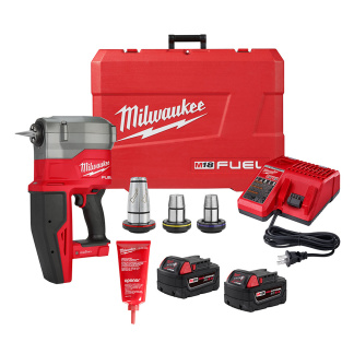 Milwaukee 2932-22XC M18 FUEL 2 In. ProPEX Expander Kit w/ ONE-KEY with 1-1/4 In. - 2 In. Expander Heads