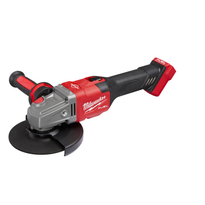 Milwaukee 2981-20 M18 FUEL 18 Volt Lithium-Ion Brushless Cordless 4-1/2 in.-6 in. Lock-On Braking Grinder with Slide Switch  - Tool Only