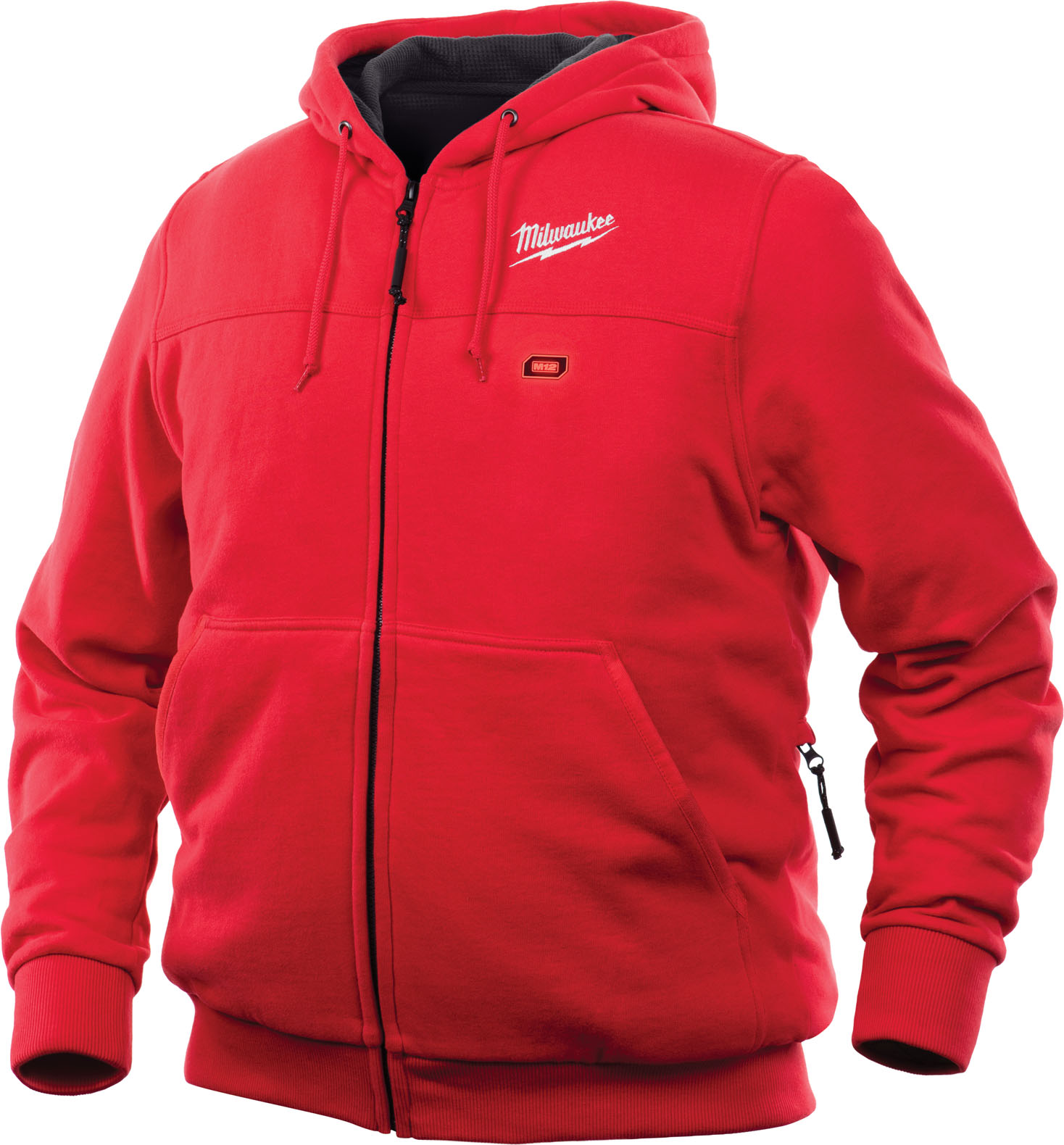 Milwaukee 302R-20L M12 Heated Hoodie Only L (Red) | Adam's Tarp & Tool Ltd