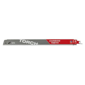 Milwaukee 48-00-5203 12 in. 7TPI The TORCH with Carbide Teeth SAWZALL Reciporcating Saw Blade