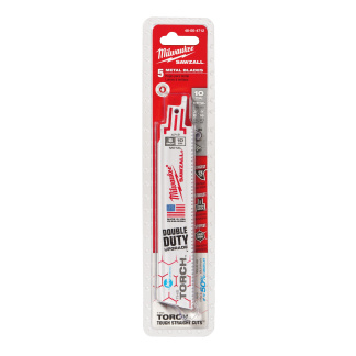 Milwaukee 48-01-9712 6 in. 10 TPI THE TORCH Ice Hardened SAWZALL Blades
