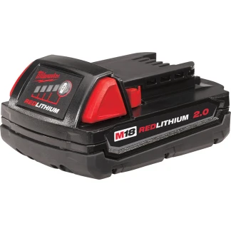 Milwaukee 48-11-1820 M18 18 Volt Lithium-Ion Cordless REDLITHIUM 2.0Ah Compact Battery Pack