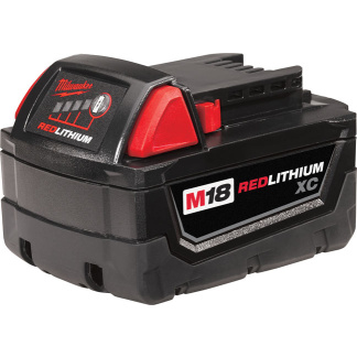 Milwaukee 48-11-1828 M18 18 Volt Lithium-Ion Cordless REDLITHIUM XC 3.0Ah Extended Capacity Battery Pack