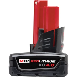 Milwaukee 48-11-2440 M12 REDLITHIUM XC 4.0Ah Extended Capacity Battery Pack