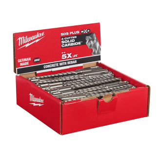 Milwaukee 48-20-7990 SDS-PLUS 4CT MX4 3/16 in. X 4 in. X 6 in.
