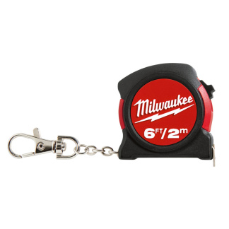 Milwaukee 48-22-5506 6 ft / 2 m Keychain Tape Measure