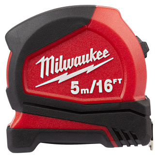 Milwaukee 48-22-6617 5 m/16 ft. Compact Tape Measure