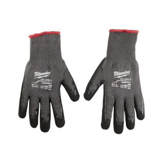 Milwaukee 48-22-8952B 12 Pk Cut 5 Dipped Gloves - L