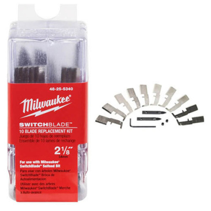 Milwaukee 48-25-5320 1-3/8 in. SwitchBlade 10 Blade Replacement Kit