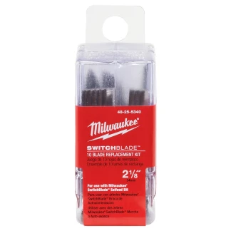 Milwaukee 48-25-5340 2-1/8 in. SWITCHBLADE Replacement Kit - 10 Blade