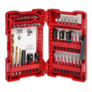 Milwaukee 48-32-4006 SHOCKWAVE Impact Duty Drill and Driver Bit Set - 40 Piece