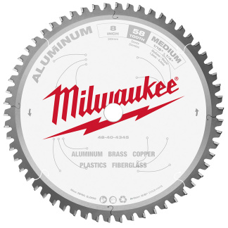 Milwaukee 48-40-4345 8 in. Aluminum Cutting Circular Saw Blade