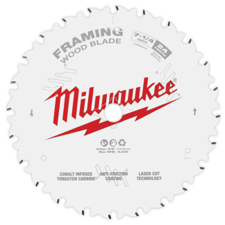 Milwaukee 48-41-0710 7-1/4 in. 24T Basic Framer Circular Saw Blade