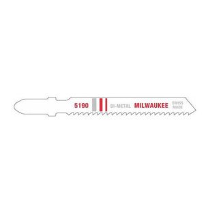 Milwaukee 48-42-5190 3 in. 14 TPI Bi-Metal Jig Saw Blade (5 Pack)