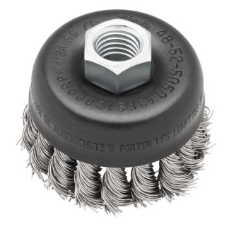 Milwaukee 48-52-5050 3 in. Stainless Steel Knot Wire Cup Brush