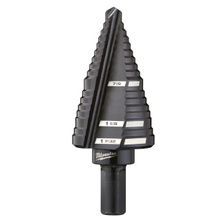 Milwaukee 48-89-9211 #11 Step Drill Bit, 7/8 in. to 1-7/32 in.