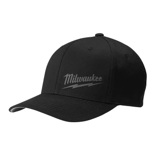 Milwaukee 504B-SM FlexFit Fitted Hat - Black S/M