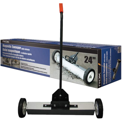 ROK 70288 24" Magnetic Sweeper w/ Release