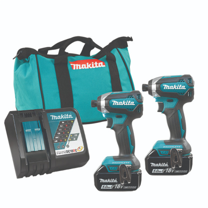 Makita 18V Combo Kit DLX2186T 2 impact kit