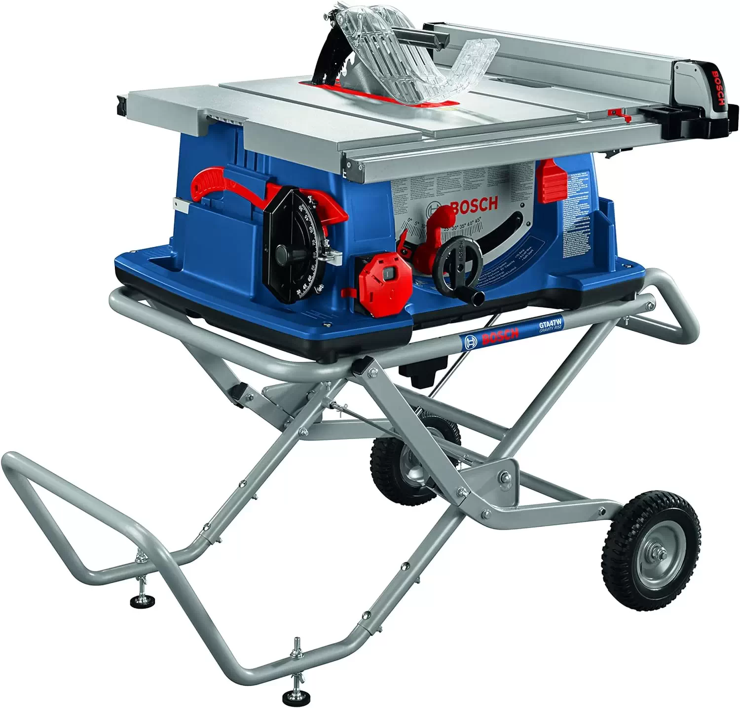 Bosch 4100XC-10 10” Worksite Table Saw with Gravity-Rise Wheeled Stand