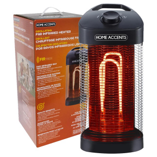 Holland Imports H005152 1200W Oscillating Far Infrared Indoor/Outdoor Heater