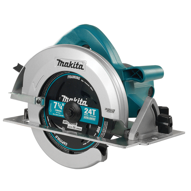 Makita 5007FA 7-1/4″ Circular Saw with LED  Brake Corded Adam's Tarp   Tool Ltd