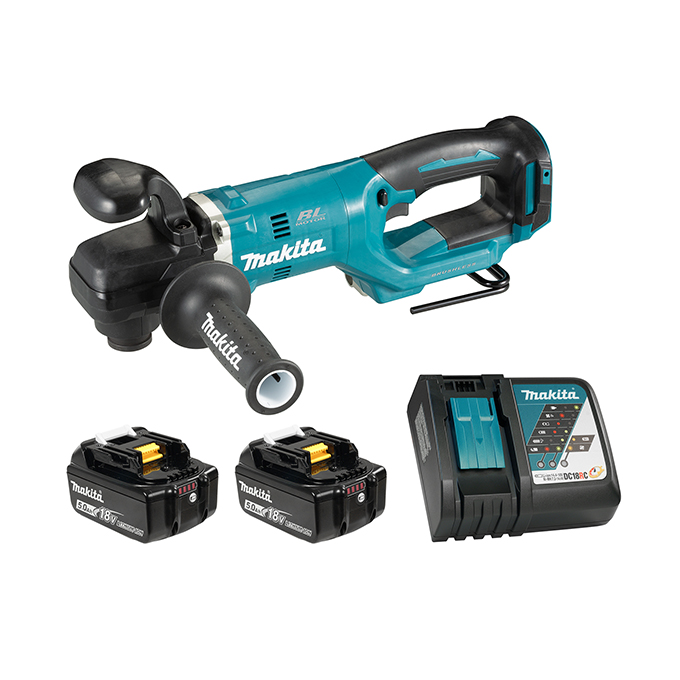 Makita DDA451RTE 18V LXT Cordless 1 2 Angle Drill Hex Shank 5.0