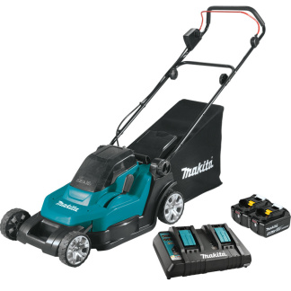 Makita DLM382CM2 18Vx2 LXT Cordless 15" Lawn Mower Kit