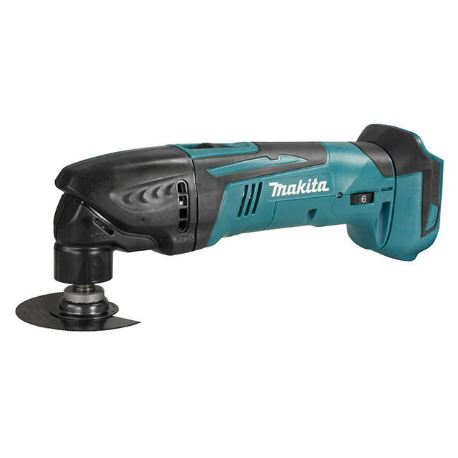 Makita DTM50ZKX1 18V LXT Cordless Multi Tool, Tool Type (Tool Only) w/  Accessories Kit Adam's Tarp  Tool Ltd