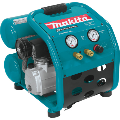 Makita MAC2400 2HP 4.2 CFM 4.2 Gallon Twin Stack Electric Air Compressor