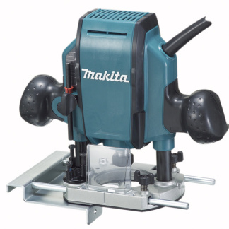 Makita RP0900K Router 1/4" 1-1/4 H.P. Plunge Corded
