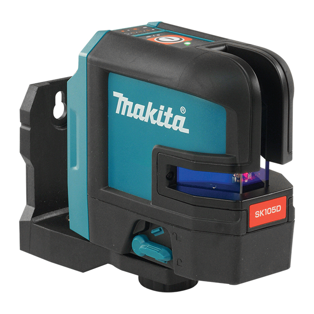 Makita SK105DZ 12V max CXT Lithium-Ion Cordless Self-Leveling Cross-Line  Red Beam Laser, Tool Only 