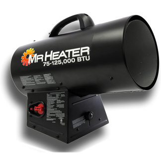 Mr. Heater MH125QFAV 125,000 BTU Forced Air Propane Heater SKU# F271390