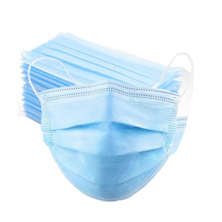 MID-Surgical Face Coverings - Blue Surgical Masks