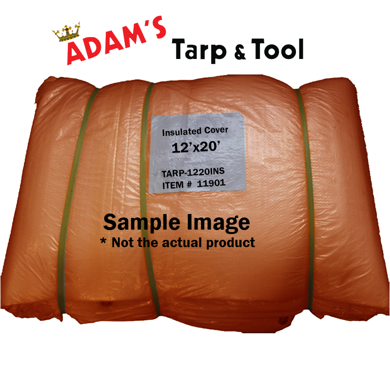Tarpline 1220INS 12’x20′ Commercial Grade 3/16″ Insulated Orange Tarp