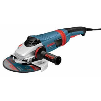 Bosch 1974-8D Corded 7" Rat Tail Large Angle Grinder (LAG) 8500 RPM, No Lock-on, 120V 15A
