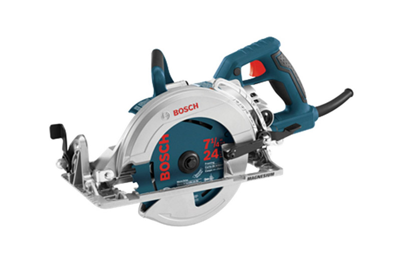 Bosch CSW41 Corded 7-1/4″ Blade Left Worm Drive Saw 120V 15A Adam's Tarp   Tool Ltd