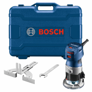 Bosch GKF125CEK Corded 1-1/4 HP Colt Variable Speed Palm Router Kit 120V 7A
